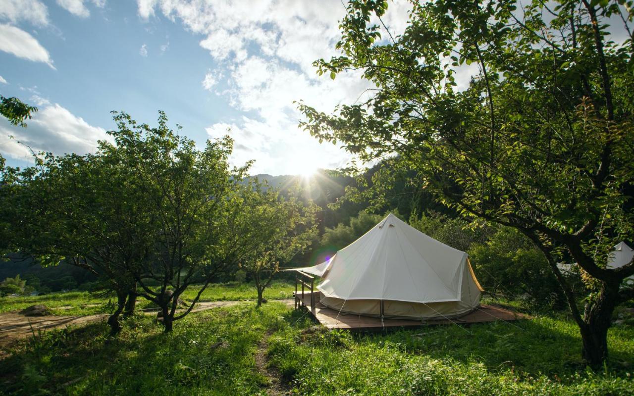 Hotel Ties Camp Ground Nagiso Esterno foto