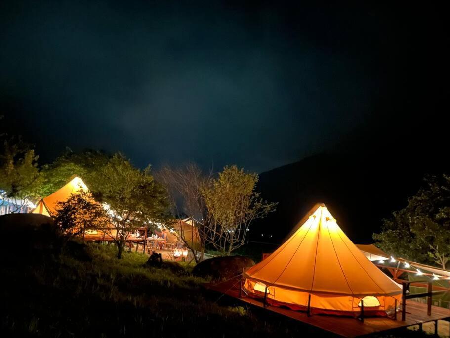 Hotel Ties Camp Ground Nagiso Esterno foto