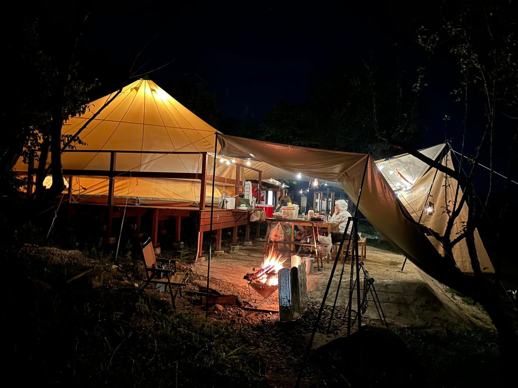 Hotel Ties Camp Ground Nagiso Esterno foto
